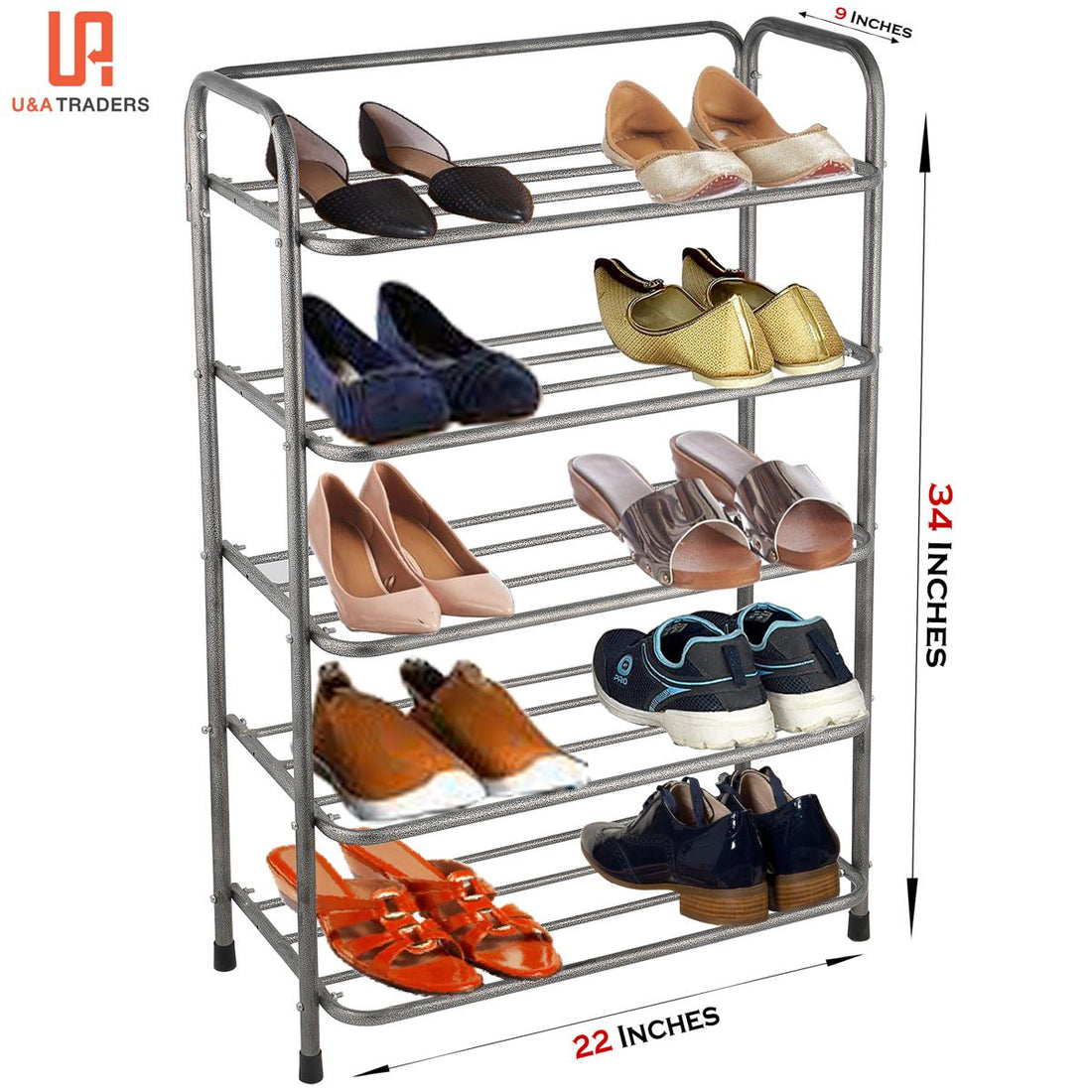 FOLADABLE SHOES RACK OF HIGH QUALITY METAL