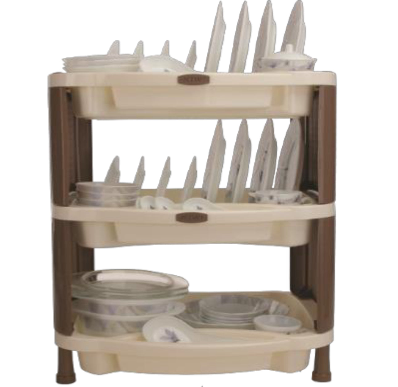 KIWI PLATE RACK 3PC