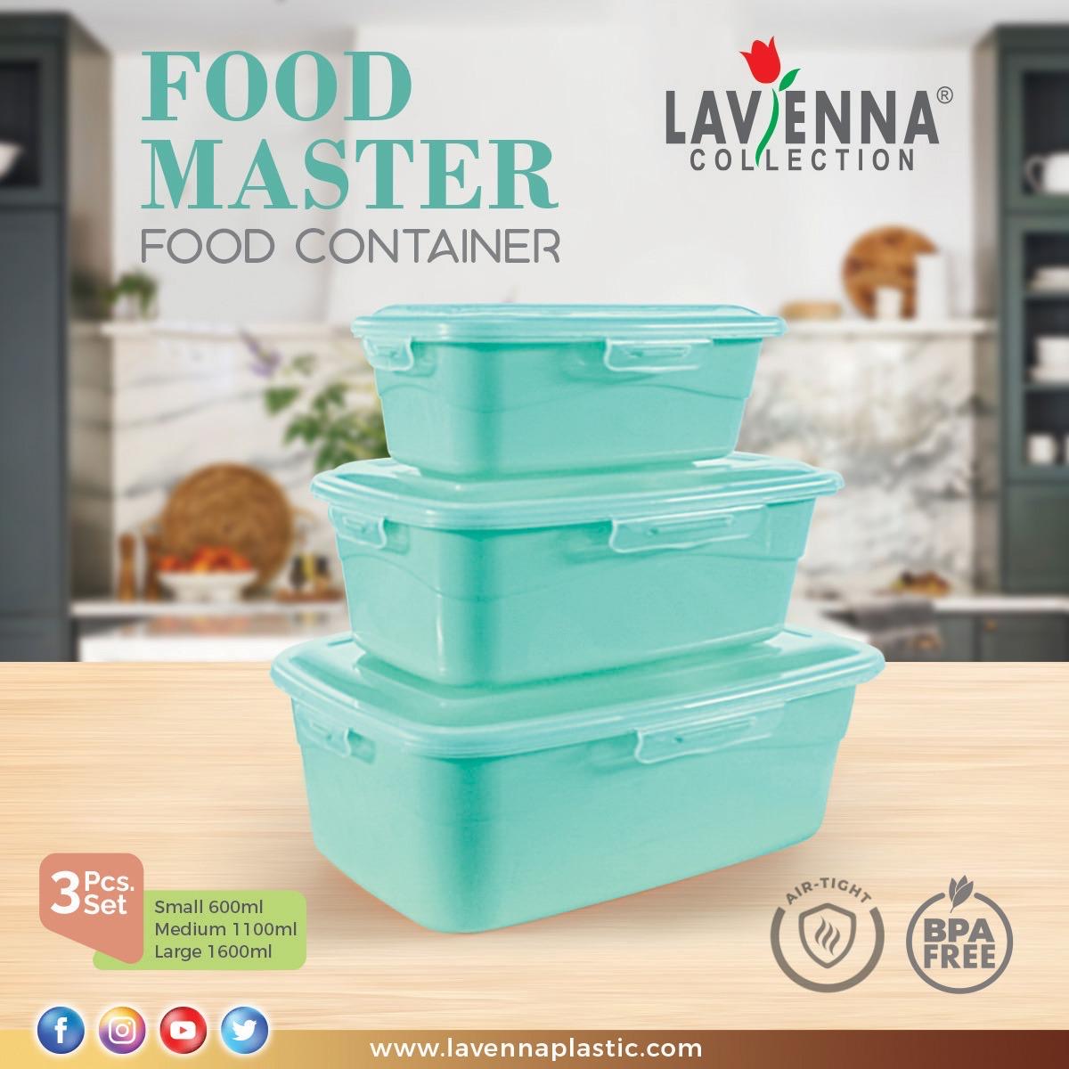 Lavenna food master 3pc set