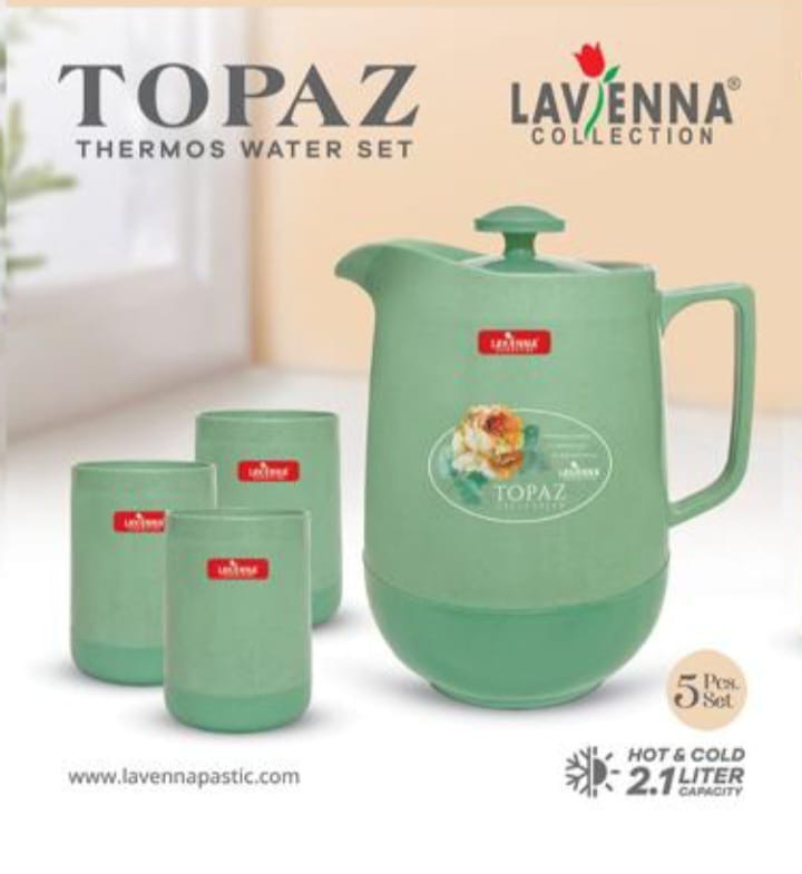 TOPAZ THERMOUS (1JUG)(4GLASSES)